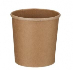 12OZ KRAFT PREMIUM SOUP POT PP LINED. MICROWAVE SAFE