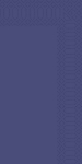 DUNI NAPKIN 33CM 3PLY 8 FOLD DARK BLUE