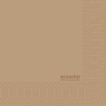 DUNI ECO ECHO KRAFT NAPKIN 33CM 3PLY