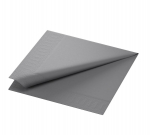 DUNI 40CM 2PLY NAPKIN GRANITE GREY