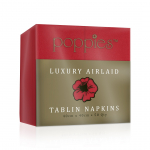 TABLIN NAPKIN 40CM RED 8 FOLD X 500 4048RD