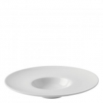 UTOPIA WHITE SUPER VITRIFIED PORCELAIN TITAN OPTIONS WIDE RIMMED BOWL 11.3"