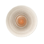 AMARAH TAUPE FLAT COUPE PLATE 21CM / 8.3"