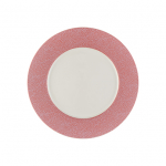 ARTIS PURITY PEARLS PLATE 29CM RIMMED PINK BAUSCHER X6