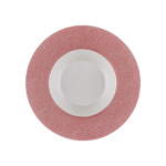 ARTIS PURITY PEARLS BOWL 29CM RIMMED PINK BAUSCHER X6