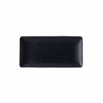 ARTIS PURITY PEARLS DARK RECTANGULAR PLATE 7.1" x 3.5"