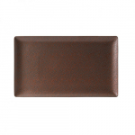 ARTIS PURITY PEARL RECTANGULAR PLATE 34X20CM / 13.4X7.9" COPPER