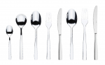 ELIA ASPECT STAINLESS STEEL DESSERT SPOON 18/10