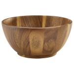ACACIA WOOD BOWL 25 X 12CM