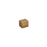 ACACIA WOOD SIGN HOLDER 30X25X25MM