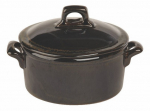 RUSTICO AZUL LIDDED CASSEROLE 12X5.5CM(42.5CL)/5X2.25"(15OZ)