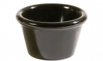 RAMEKIN MELAMINE PLAIN BLACK 1.5OZ