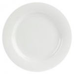 DPS PORCELITE BANQUET WIDE RIM PLATE 9"