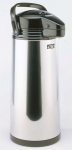 ELIA AIRPOT PUMP DISPENSER 2.5L S/STEEL GLASS-LINED