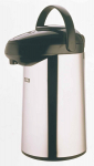 ELIA AIRPOT PUMP DISPENSER 2.5L SATIN S/STEEL
