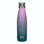 BUILT 500ML DOUBLE WALL WATER BOTTLE PINK AND BLUE OMBRE