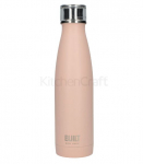 BUILT 17OZ DOUBLE WALLED S/S WATER BOTTLE PALE PINK