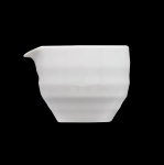 ARTISAN CREME GLOBE MINI JUG 2.5OZ WHITE