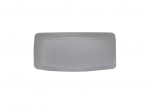 ARTISAN PEBBLE RECT PLATTER 30X15 GREY