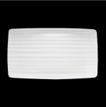ARTISAN CREME RECT PLATTER 36 X20CM WHITE