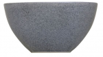 ARTISAN KERNOW VITRIFIED GREY ROUND DEEP BOWL 15.5CM X6