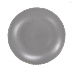 ARTISAN PEBBLE EROSION PLATE 27CM OX GREY