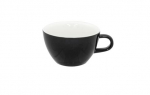 SUPERWHITE BOWL SHAPE CUP BLACK 285ML/10OZ