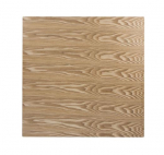 BOLERO PRE-DRILLED ASH VENEER NATURAL SQUARE TABLE TOP 700MM