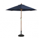 BOLERO ROUND PARASOL 3M DIA NAVY BLUE