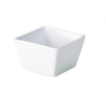 GENWARE PORCELAIN SQUARE DISH 8.5 X 5.5CM/ 3.25 X 2.25"