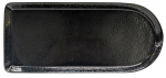 ARIANE PEEL BLACK BURGER PLATE 32X15CM