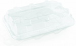 SABERT CLEAR PLATTER LID 46X30X6CM