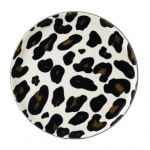 ROUND BAR TRAY GIRAFFE PATTERN 35.5CM