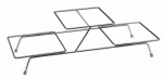 BUFFET STAND SMALL (3 BOWLS) 55.5X19X15.5CM/21.75X7.5X6"