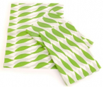 BURGER WRAP GREEN 13X18"