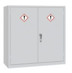 GREY COSHH CABINET WITH1 SHELF 1000X915X457 MM A350635