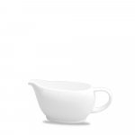 CHURCHILL ALCHEMY FINE CHINA WHITE SAUCE BOAT 12OZ