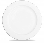 CHURCHILL ALCHEMY FINE CHINA WHITE PLATE 13"