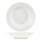 CHURCHILL ALCHEMY FINE CHINA WHITE ROUND PASTA BOWL 28.1OZ
