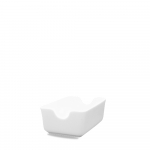CHURCHILL ALCHEMY FINE CHINA WHITE SUGAR SACHET HOLDER 4.4X2.9"