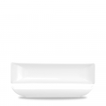 CHURCHILL ALCHEMY FINE CHINA WHITE BALANCE BUFFET BOAT DISH 25OZ