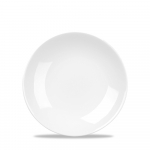 CHURCHILL ALCHEMY FINE CHINA WHITE BALANCE COUPE PLATE 6.5"