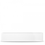 CHURCHILL ALCHEMY FINE CHINA WHITE BALANCE RECTANGULAR BUFFET TRAY 18.1X3.9"