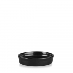 CHURCHILL SUPER VITRIFIED BLACK MEDITERRANEAN MEZZE DISH 4OZ