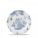 CHURCHILL SUPER VITRIFIED VINTAGE PRINTS PRAGUE TOILE PLATE 6.7"