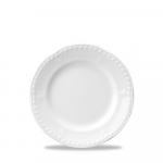 CHURCHILL SUPER VITRIFIED BUCKINGHAM WHITE PLATE 6.5"