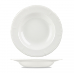 CHURCHILL SUPER VITRIFIED BUCKINGHAM WHITE PASTA BOWL 22OZ