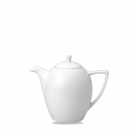 CHURCHILL SUPER VITRIFIED ULTIMO WHITE BEVERAGE POT 15OZ