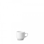 CHURCHILL SUPER VITRIFIED WHITE MAPLE COFFEE CUP 3.9OZ