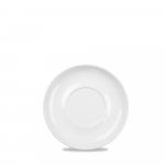 CHURCHILL SUPER VITRIFIED COMPACT WHITE SAUCER 6"